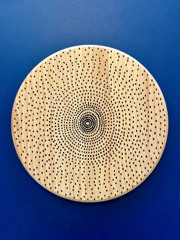 Emanating Rings by artist Troy Allen